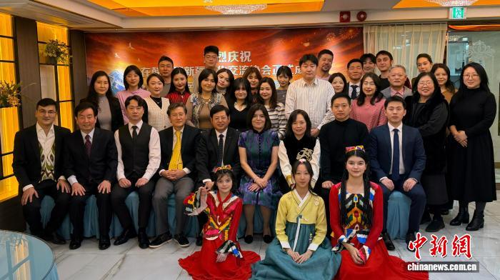 3月7日,在韩中国新疆文化交流协会成立大会在首尔举行。图为大会现场。中国驻韩国大使馆【驻大韩民国大使馆】领侨处 供图