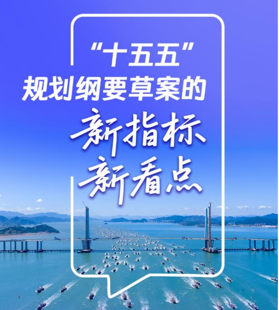 两会新华视点丨“十五五”规划纲要草案的新指标、新看点